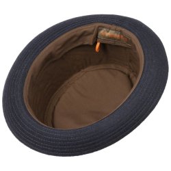 STETSON PORK PIE WOOL JASPER MARINE BL