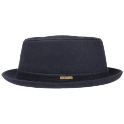 STETSON PORK PIE WOOL JASPER MARINE BL