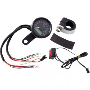ELECTRONIC SPEEDOMETERS WITH INDICATOR LIGHTS 1-7/8