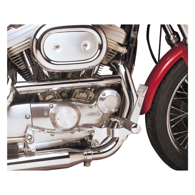 O-Ring Design Forward Control Kit for Sportster Chrome. Godkendt. 86-90