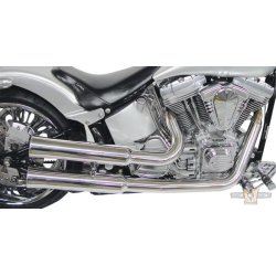 Falcon Double Groove udstdning, E-godkendt. Softail.