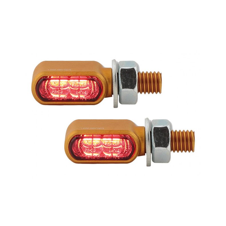 Little Bronx LED 3 i 1 Turn Signals/Taillight/Brake Light E godkendt.