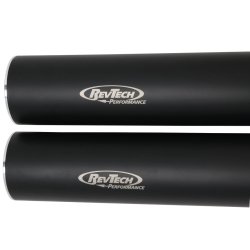 Slip-On Muffler For Softail  Black Powder Coated. EURO 3