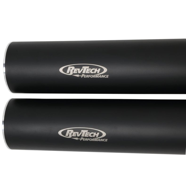 Slip-On Muffler For Softail  Black Powder Coated. EURO 3