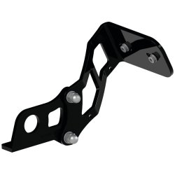 Thunderbike With Approval Medium Pro Side Mount License Plate Bracket Black