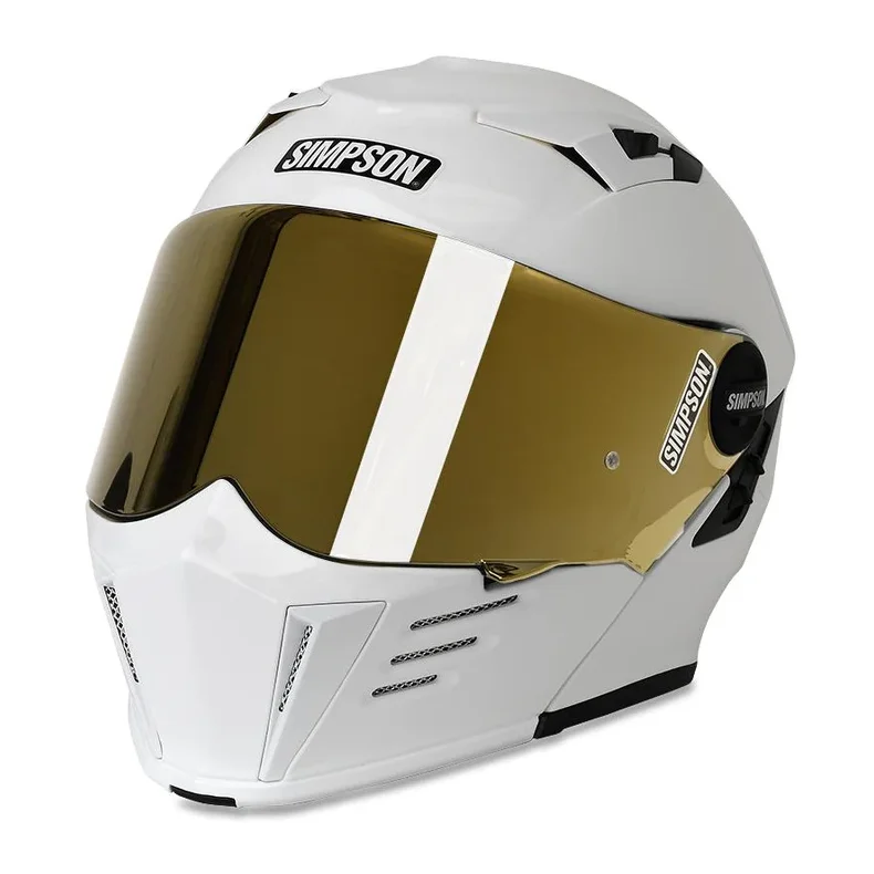Simpson Darksome helmet white