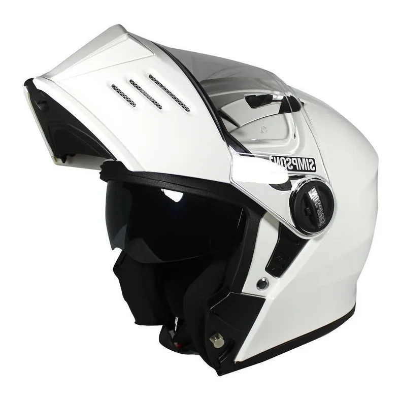 Simpson Darksome helmet white