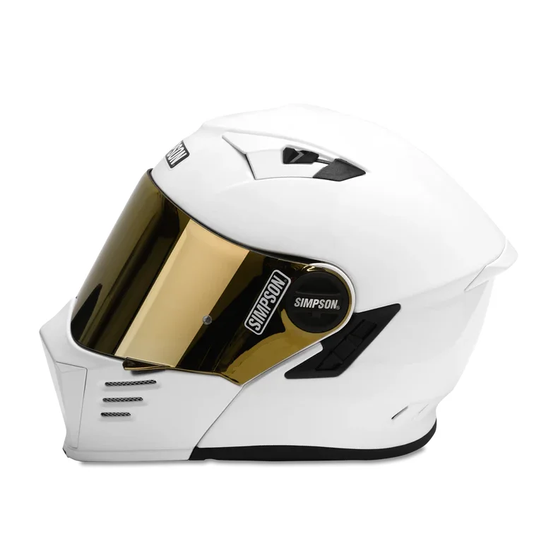 Simpson Darksome helmet white