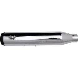 S&S CYCLE Grand National EC Slip-On Mufflers Chrome/Black E godkendt
