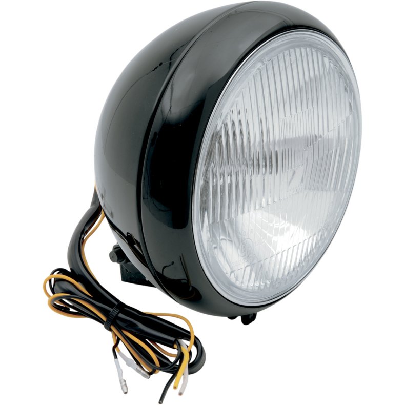 HEADLIGHT 7" SMOOTH HD FLST