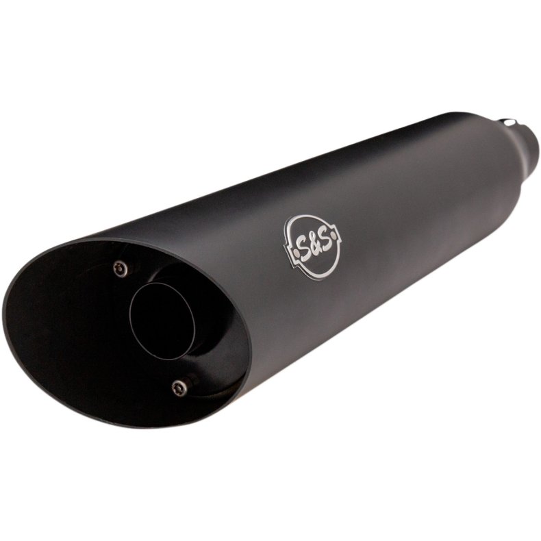 S&S CYCLE SLASH-CUT EC EURO 4 SLIP-ON MUFFLER 