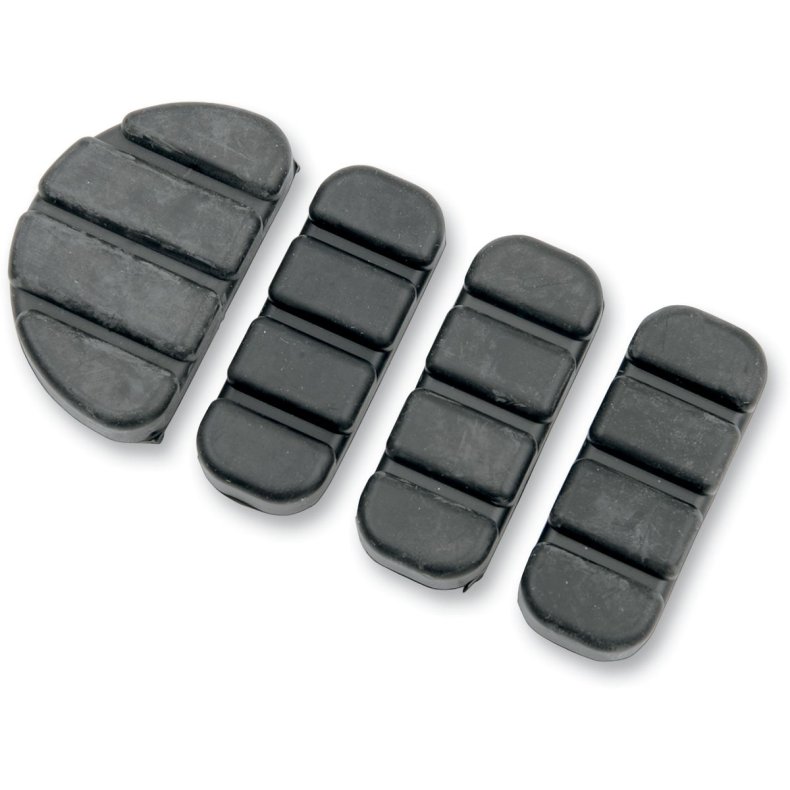 Kuryakyn Replacement Rubber Pads ISO-Brake Pedal In Black (8083)