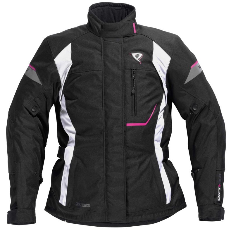 DIFI Nexia Aerotex ladies motorcycle jacket Black White