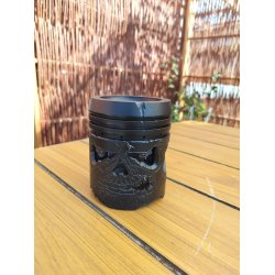 Stempelhoved lavt af alustempel 120mm hj-100mm diameter