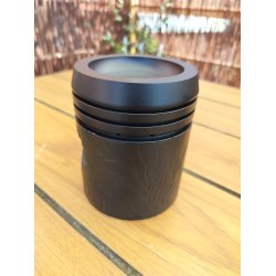 Stempelhoved lavt af alustempel 120mm hj-100mm diameter