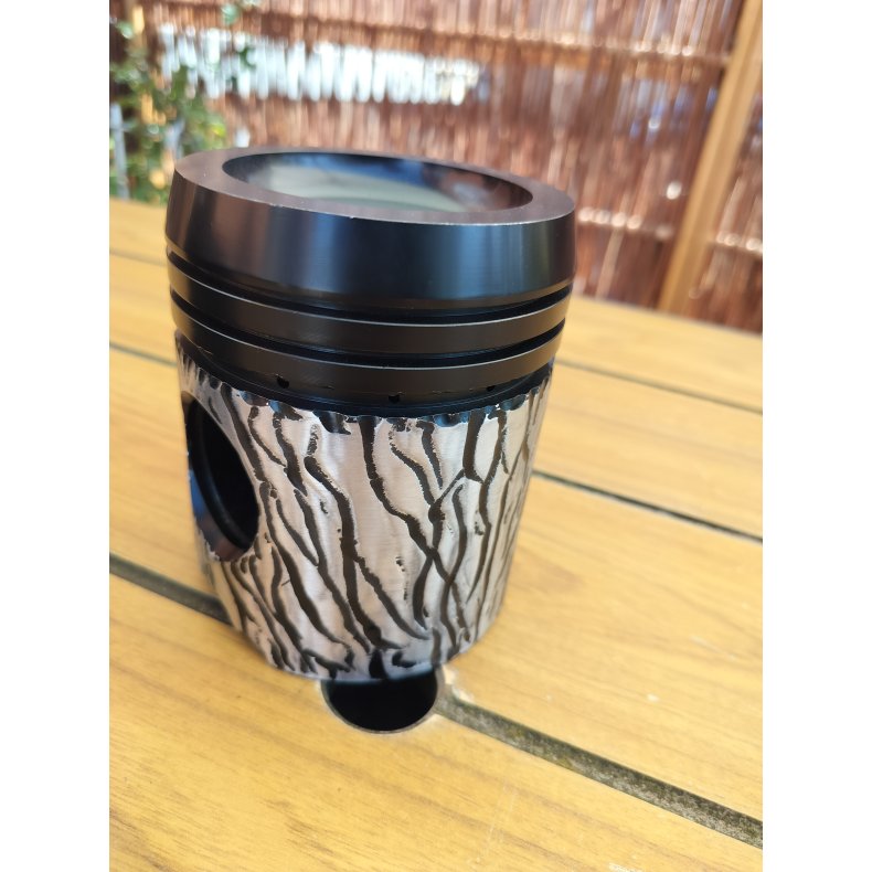 Stempelhoved lavt af alustempel 120mm hj-100mm diameter