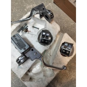 Bremse/kobling og kontakthuse med kontakter  dual disc.