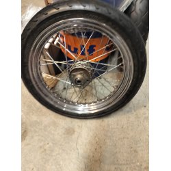 19" hjul med shovel fl,wg nav.