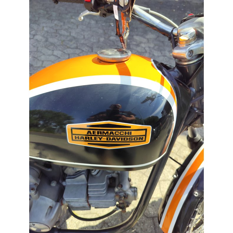 Aermacchi Harley Davidson sx 350 sprint. 1973.  58400 Km.