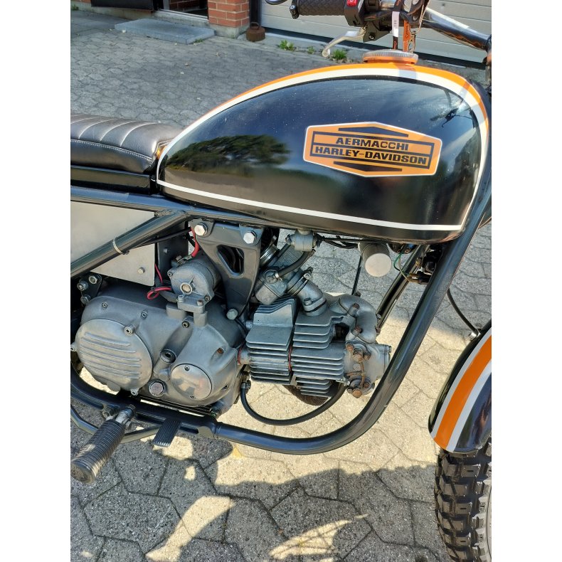 Aermacchi Harley Davidson sx 350 sprint. 1973.  58400 Km.