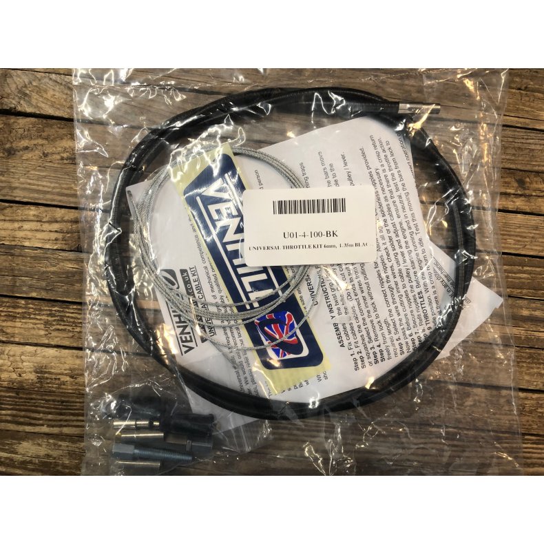 UNIVERSAL GASKABEL VENHIL KOMPLET KIT (max)