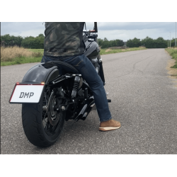 UNDER FENDER LICENSE PLATE HOLDER HARLEY Dyna: 13-17 FXDB Street Bob; 16-17 FXDLS Street Bob