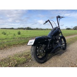 DMP MOTORCYKEL MONTERINGSKLODS SMALL TIL NUMMERPLADE