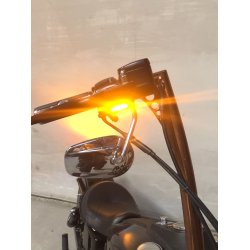 DMP RUNNING LIGHT BLINKLYS MC / MOTORCYKEL, (FRONT) HARLEY DAVIDSON XL 14-21