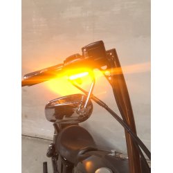 DMP RUNNING LIGHT BLINKLYS MC / MOTORCYKEL, (FRONT) HARLEY DAVIDSON XL 14-21