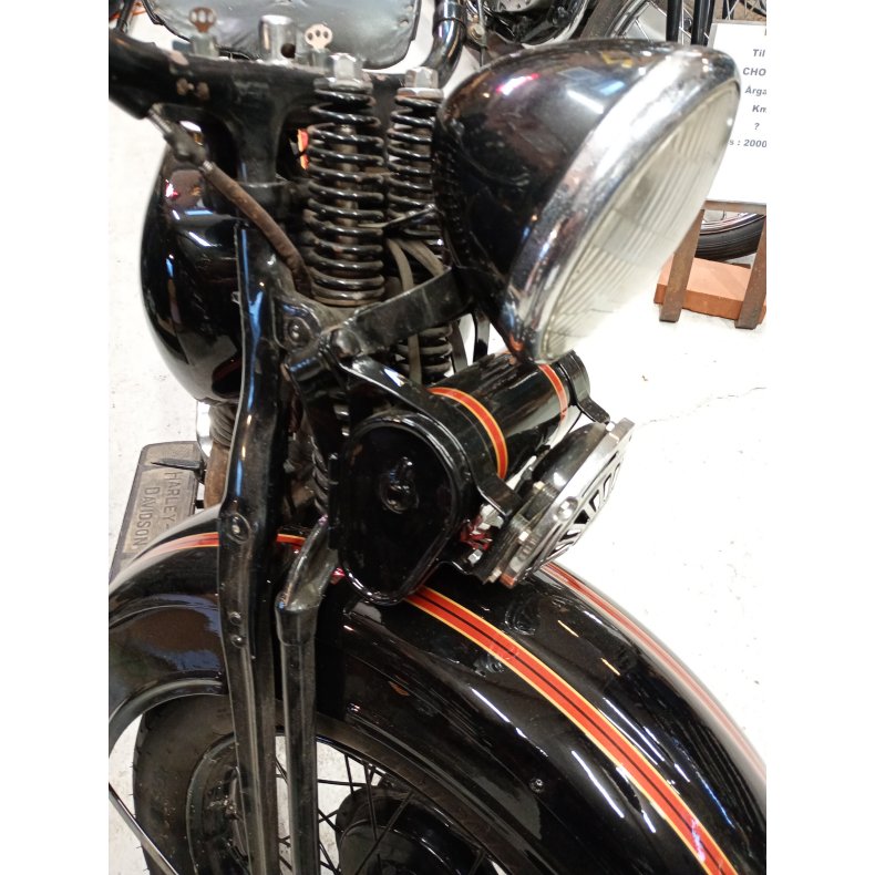 Harley Davidson  1933 RLE. Super sport solo import.