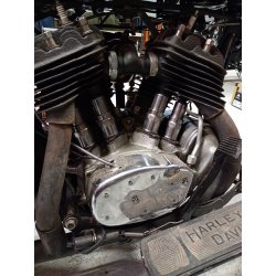 Harley Davidson  1933 RLE. Super sport solo import.