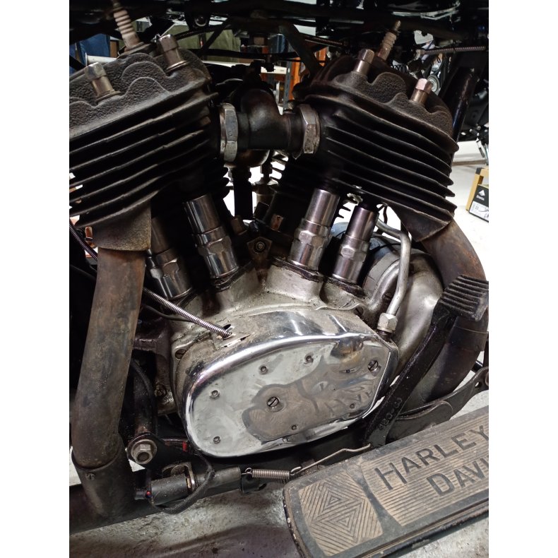 Harley Davidson  1933 RLE. Super sport solo import.