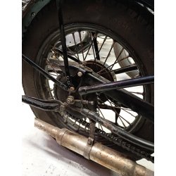 Harley Davidson  1933 RLE. Super sport solo import.