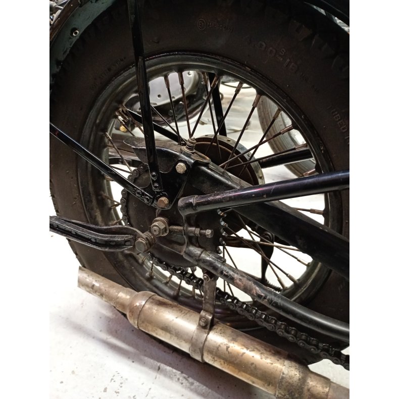 Harley Davidson  1933 RLE. Super sport solo import.