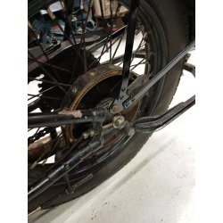 Harley Davidson  1933 RLE. Super sport solo import.