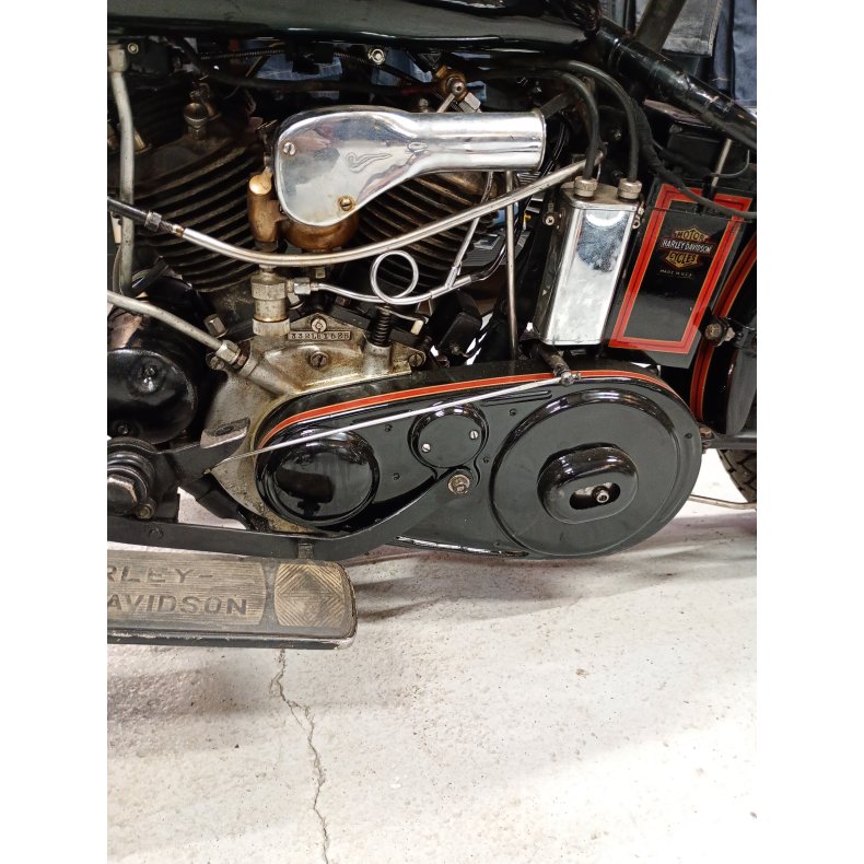 Harley Davidson  1933 RLE. Super sport solo import.