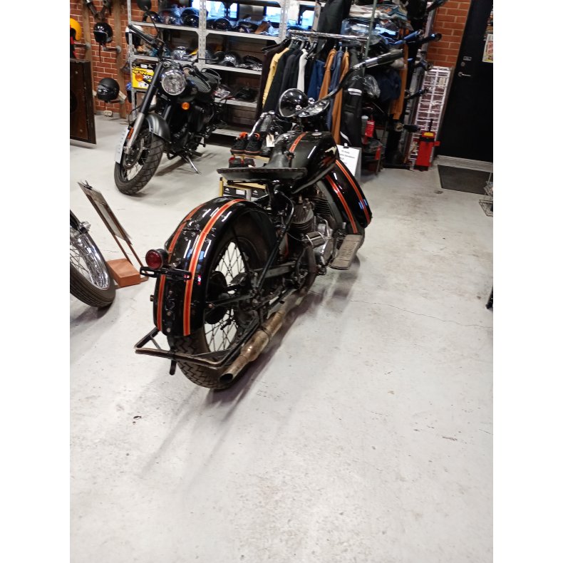 Harley Davidson  1933 RLE. Super sport solo import.