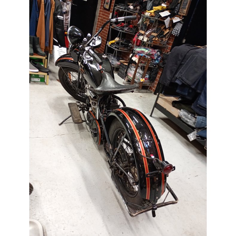 Harley Davidson  1933 RLE. Super sport solo import.