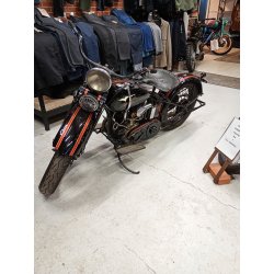 Harley Davidson  1933 RLE. Super sport solo import.