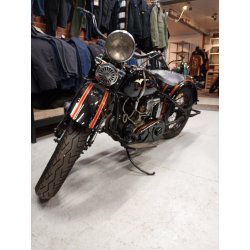 Harley Davidson  1933 RLE. Super sport solo import.