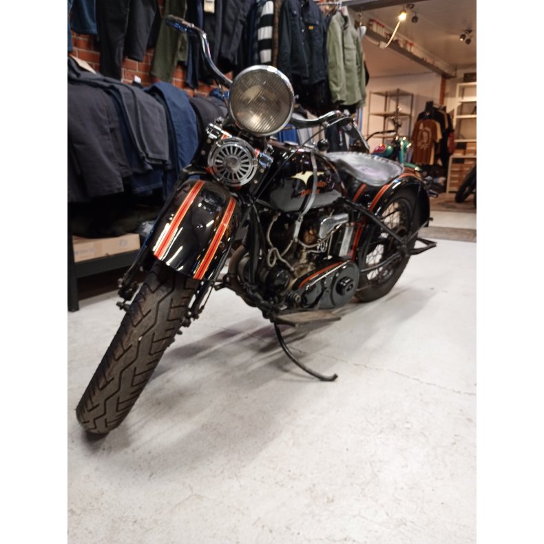Harley Davidson  1933 RLE. Super sport solo import.