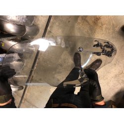 OEM Vindskrm dyna 49mm gaffel