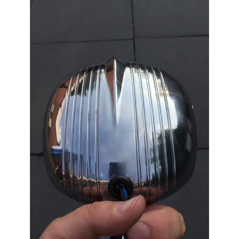 VINTAGE FORLYGTE MED  GULT ELLER HVIDT GLAS