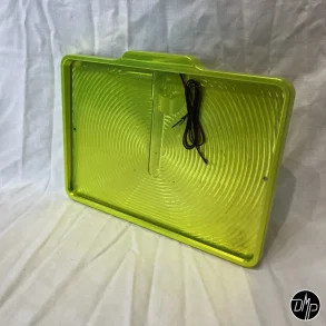 DMP Motorcykel Nummerpladeramme 5.0 DENMARK CNC TOXIC GREEN