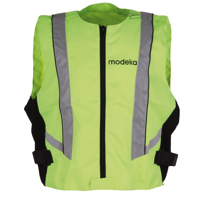 Modeka Basic Weste - Refleksvest Neon