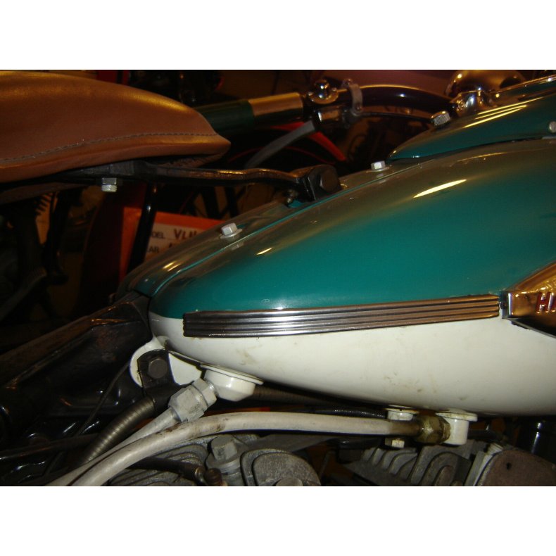 Trim strip set, for Gas tank, fits models 1941-1946