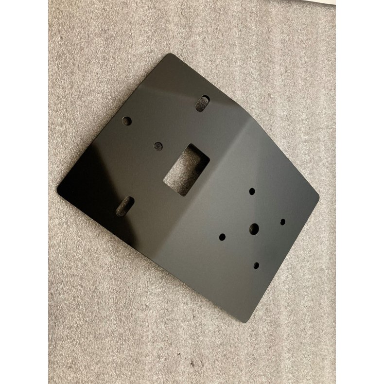 DMP NUMMERPLADEHOLDER MC / MOTORCYKEL, HARLEY 12-17 FLS, 11-13 FXS BLACKLINE