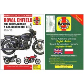 Repair Manual ROYAL ENFIELD 500/535 09-18