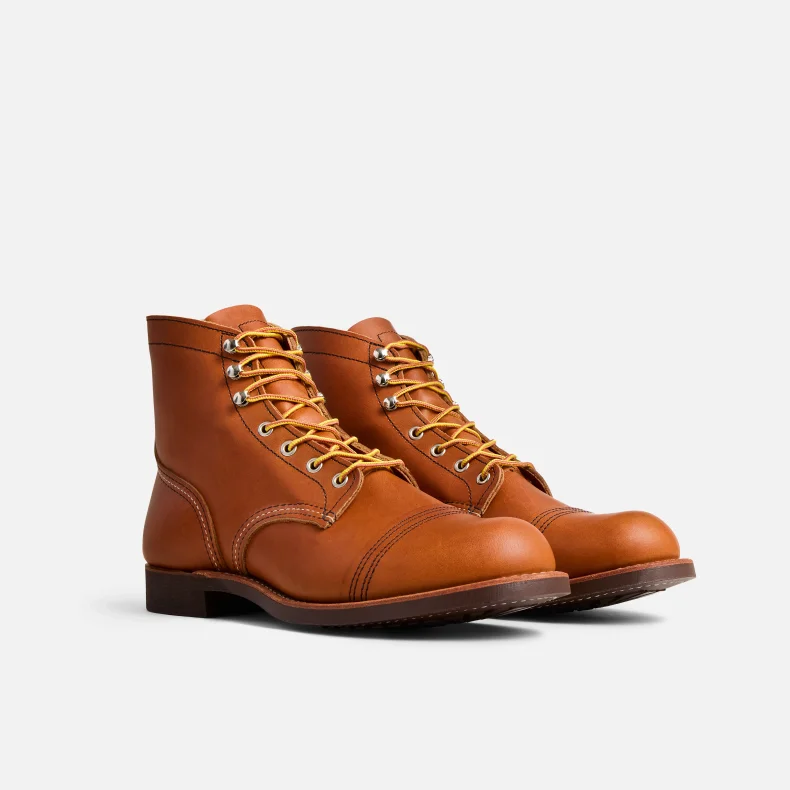 RED WING SHOES  IRON RANGER STYLE NO.S 8000 Oro-legacy