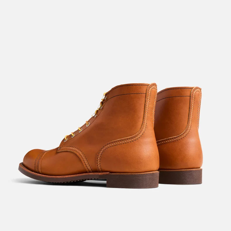 RED WING SHOES  IRON RANGER STYLE NO.S 8000 Oro-legacy